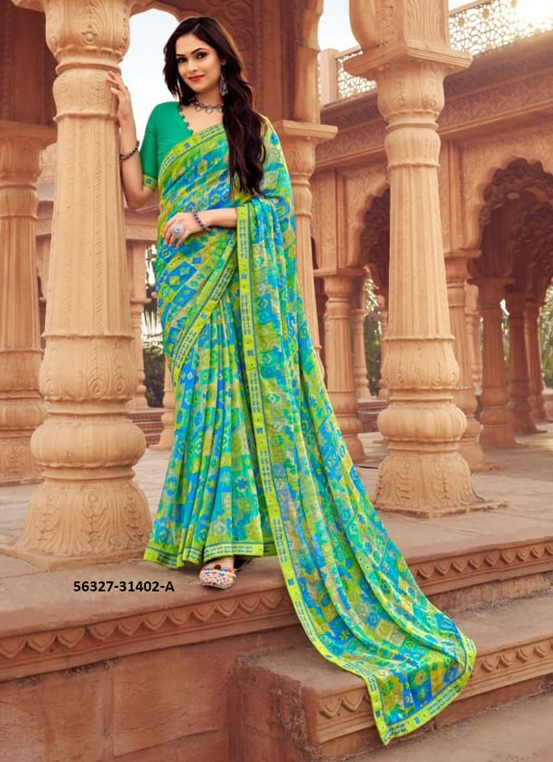 VANILLA - CATALOG # 56327 (SET OF 12 SAREES)