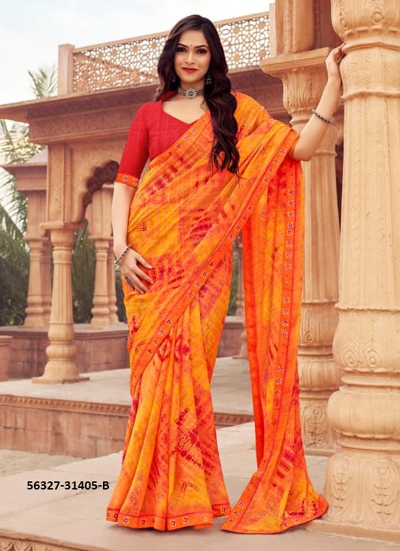 VANILLA - CATALOG # 56327 (SET OF 12 SAREES)