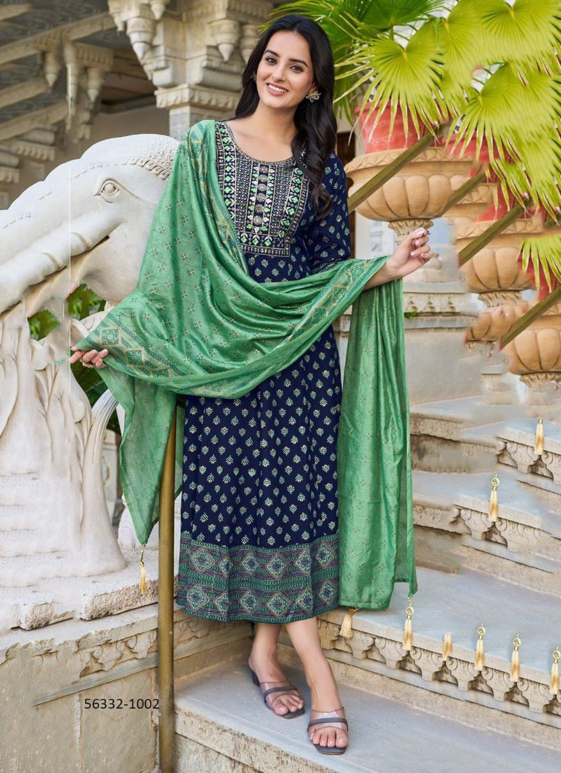 RITU SPECIAL - CATALOG # 56332 (SET OF 6 READYMADE KURTIS)