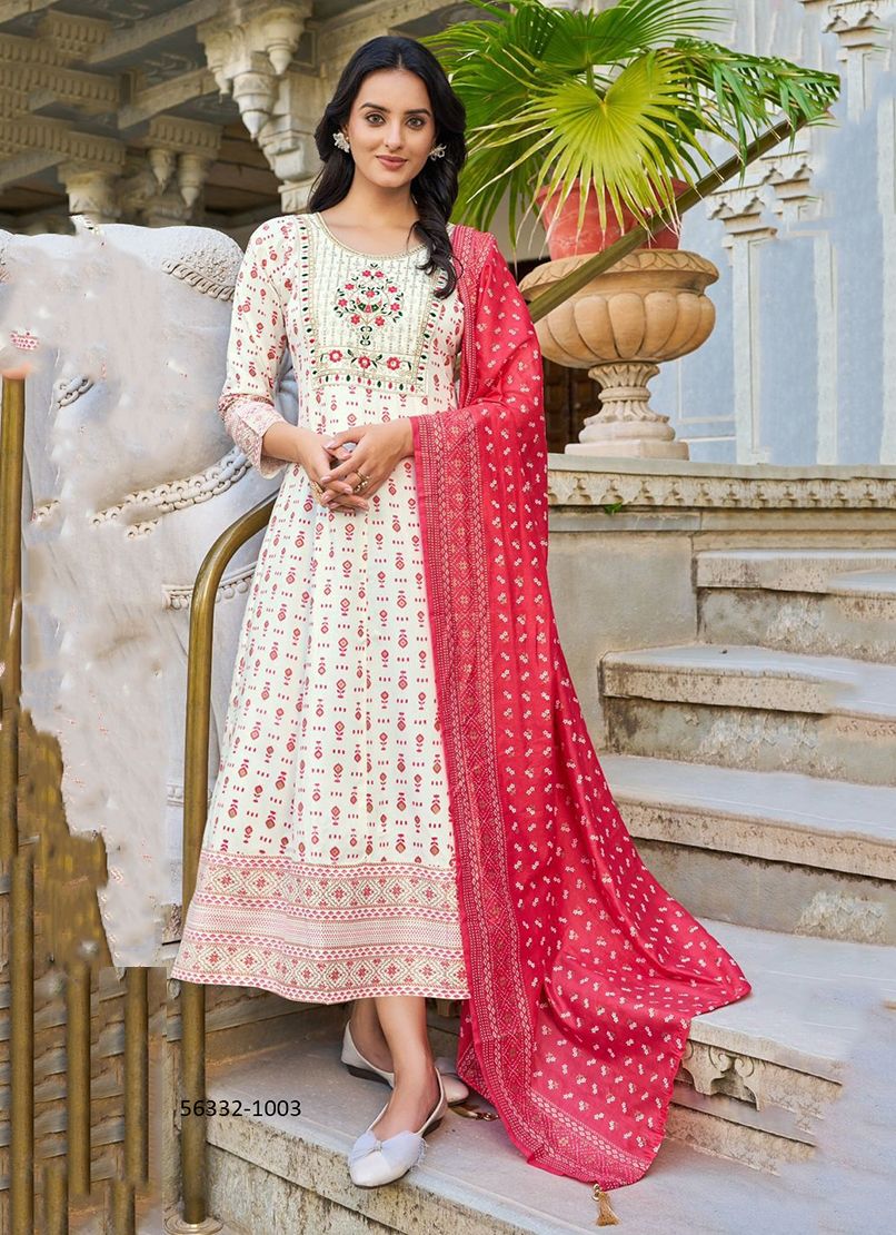 RITU SPECIAL - CATALOG # 56332 (SET OF 6 READYMADE KURTIS)