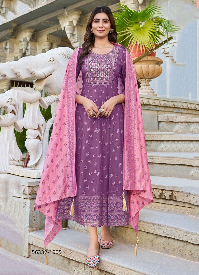 RITU SPECIAL - CATALOG # 56332 (SET OF 6 READYMADE KURTIS)