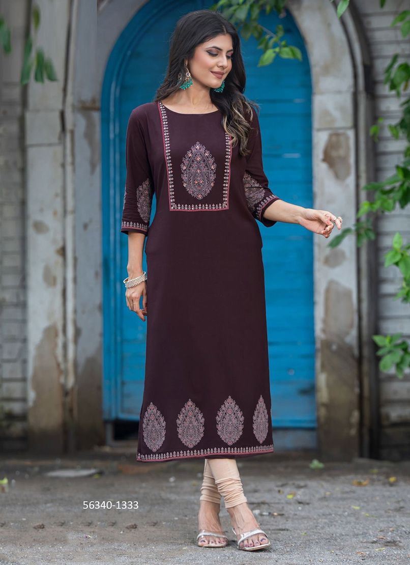 PALAK 39 - CATALOG # 56340 (SET OF 8 READYMADE KURTIS)