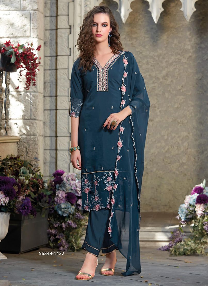 SWAARA - CATALOG # 56349 (SET OF 6 READYMADE SUITS) 