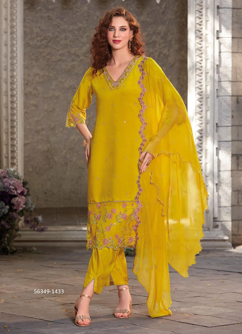 SWAARA - CATALOG # 56349 (SET OF 6 READYMADE SUITS) 