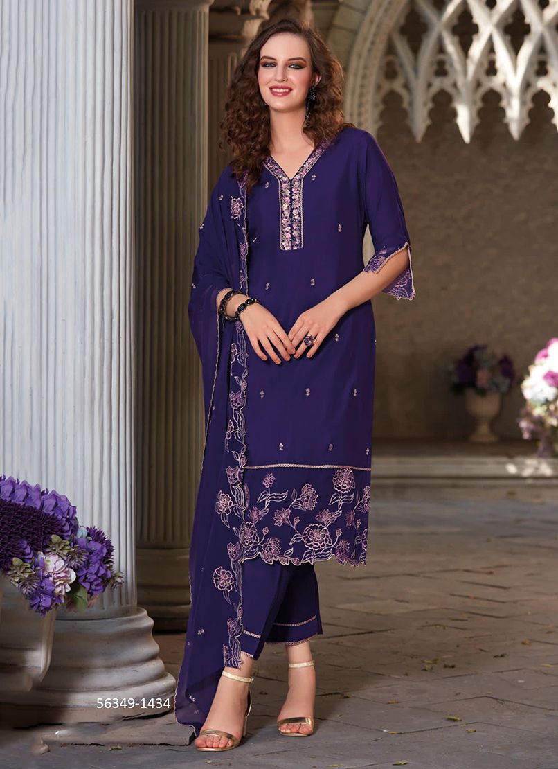 SWAARA - CATALOG # 56349 (SET OF 6 READYMADE SUITS) 