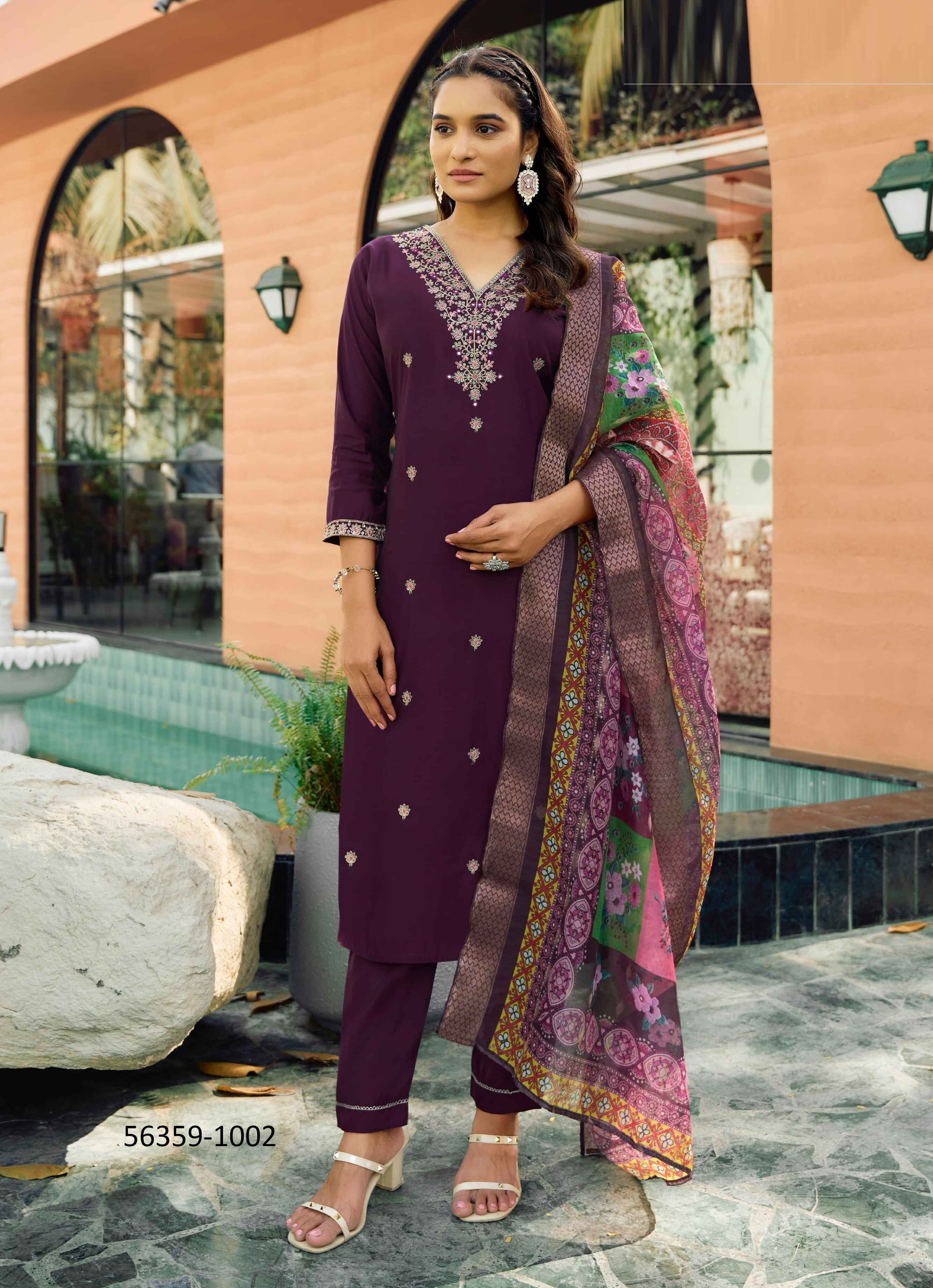 RANGAT - CATALOG # 56359 (SET OF 6 READYMADE SUITS)