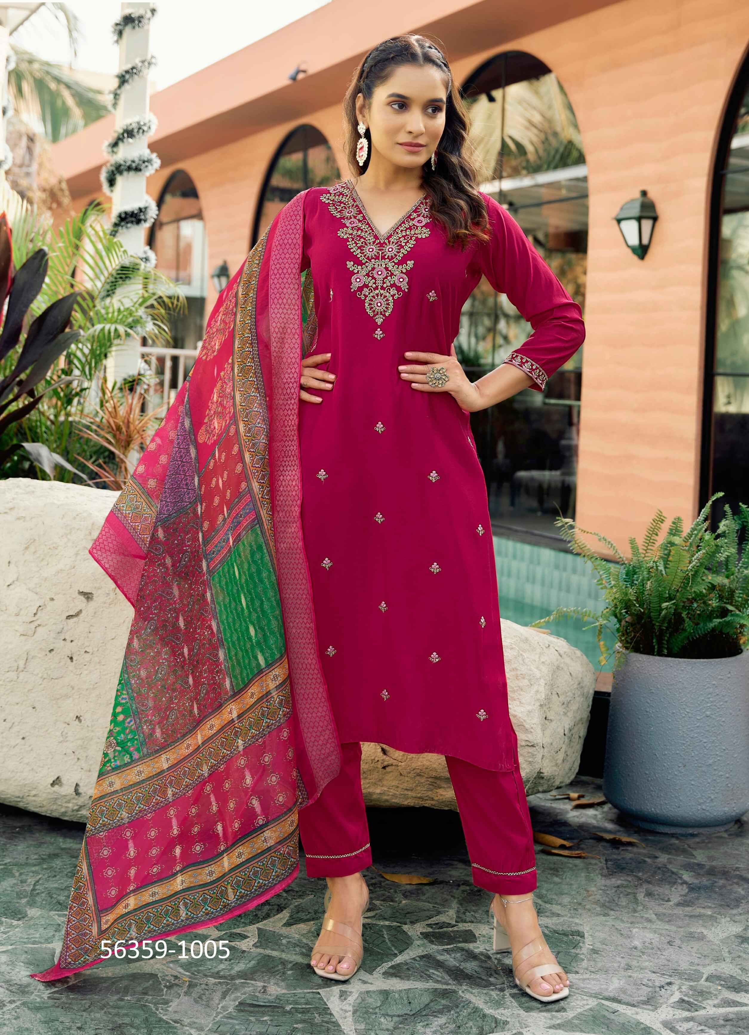 RANGAT - CATALOG # 56359 (SET OF 6 READYMADE SUITS)