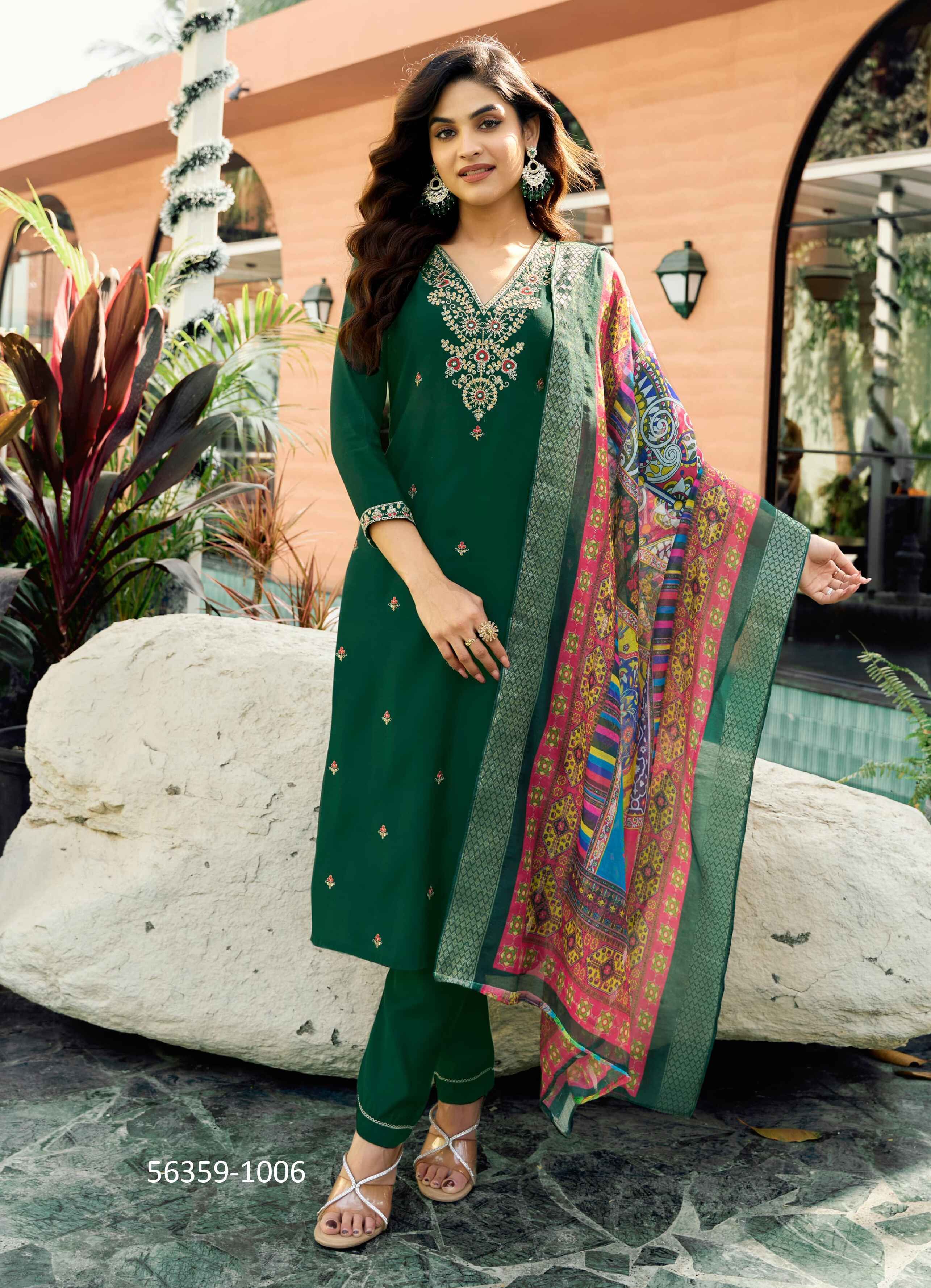 RANGAT - CATALOG # 56359 (SET OF 6 READYMADE SUITS)