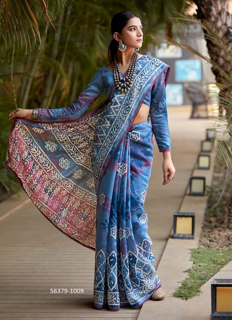 SAMSARA - CATALOG # 56379 (SET OF 7 SAREES)