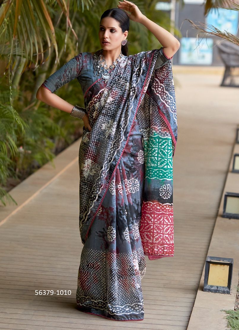 SAMSARA - CATALOG # 56379 (SET OF 7 SAREES)