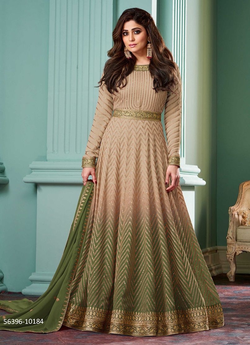 ALIZZA CHIKU SHADES - CATALOG # 56396 (SET OF 5 READYMADE GOWNS) ALIZZA CHIKU SHADES - CATALOG # 56396 (SET OF 5 READYMADE GOWNS)