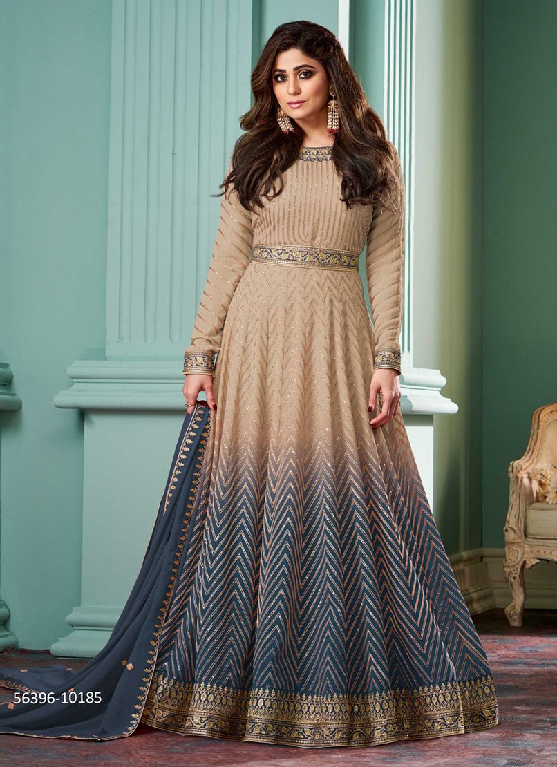 ALIZZA CHIKU SHADES - CATALOG # 56396 (SET OF 5 READYMADE GOWNS) ALIZZA CHIKU SHADES - CATALOG # 56396 (SET OF 5 READYMADE GOWNS)