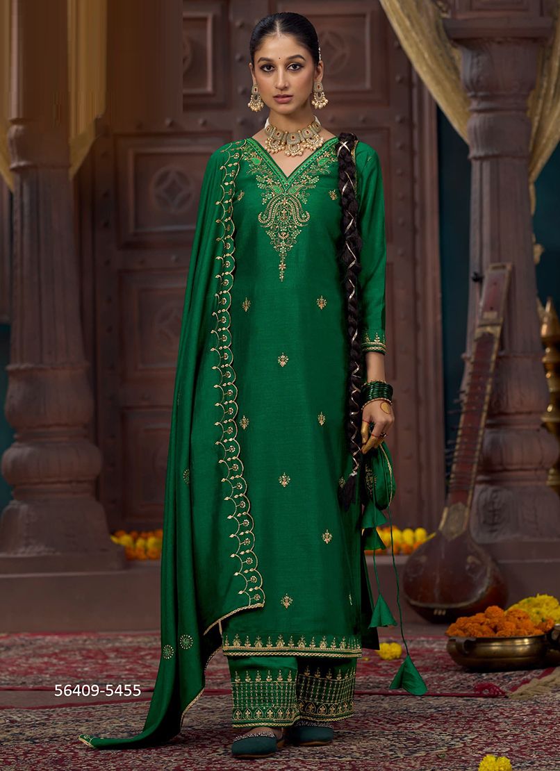 AKSHARA - CATALOG # 56409 (SET OF 6 READYMADE SUITS)