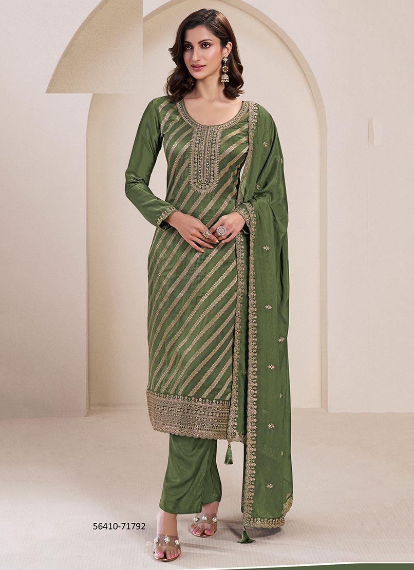 SILKY 6 - CATALOG # 56410 (SET OF 4 SEMI-STITCHED SUITS)