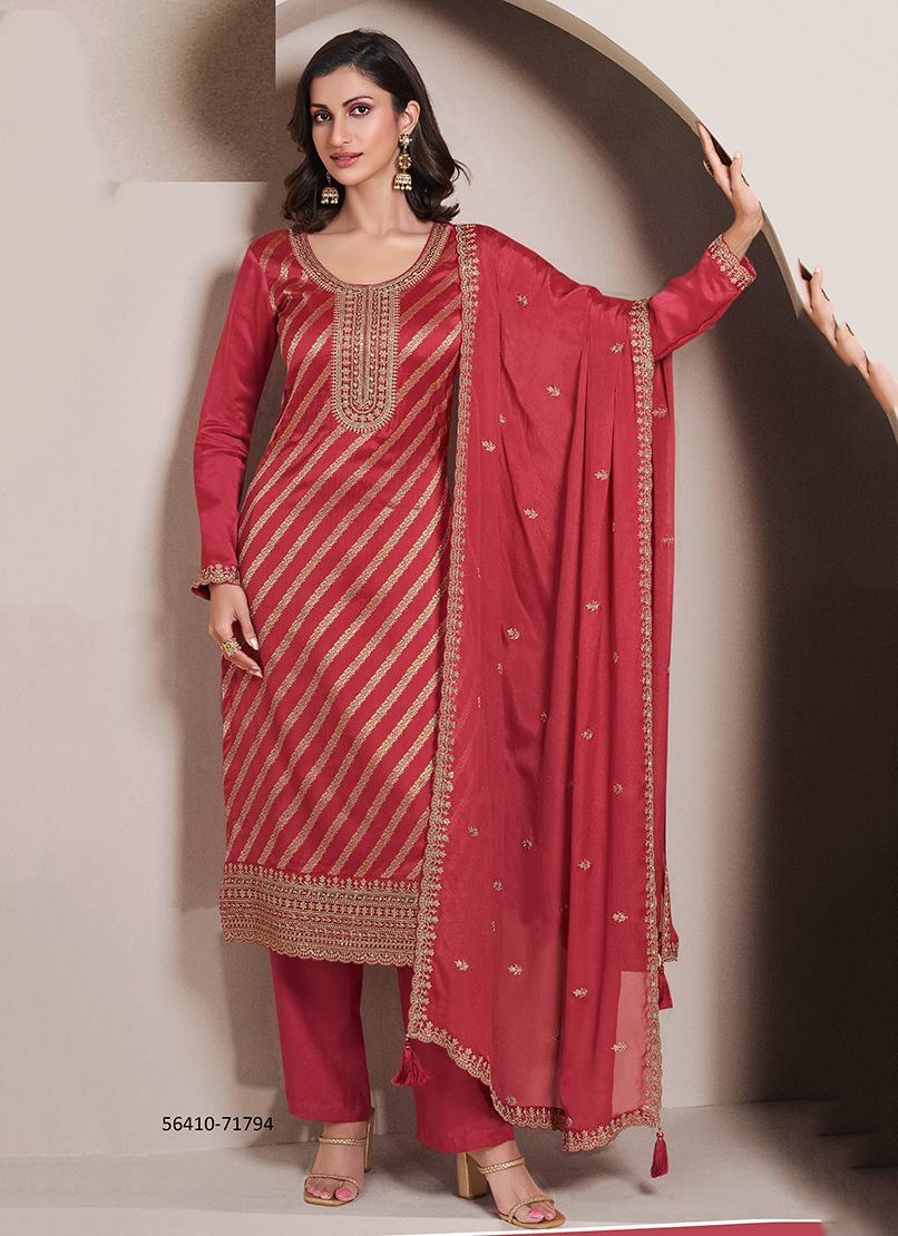 SILKY 6 - CATALOG # 56410 (SET OF 4 SEMI-STITCHED SUITS)
