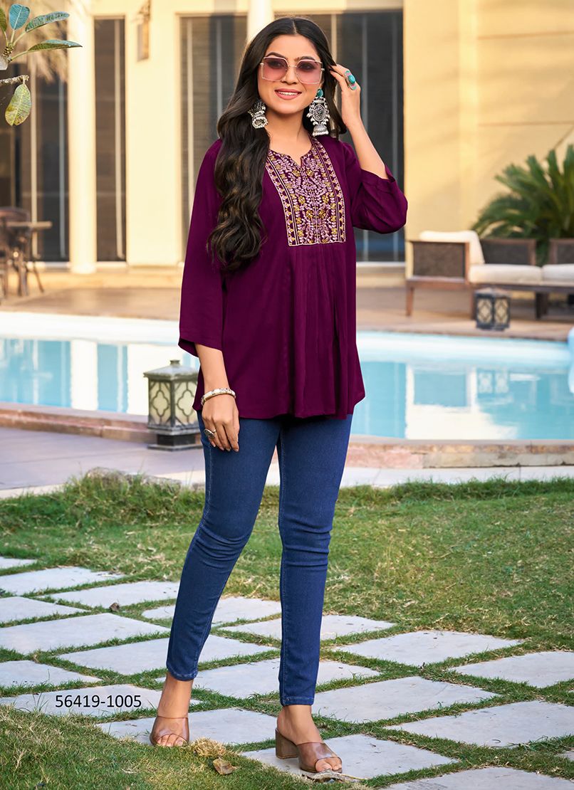 SANA 4 - CATALOG # 56419 (SET OF 8 READYMADE KURTIS) SANA 4 - CATALOG # 56419 (SET OF 8 READYMADE KURTIS)