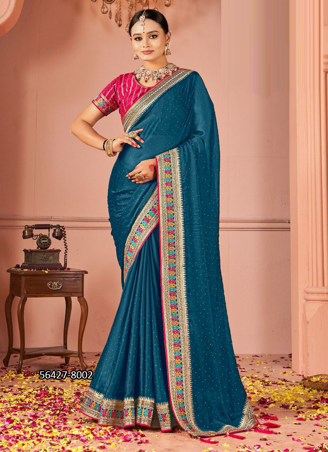 SAKHI - CATALOG # 56427 (SET OF 9 SAREES)