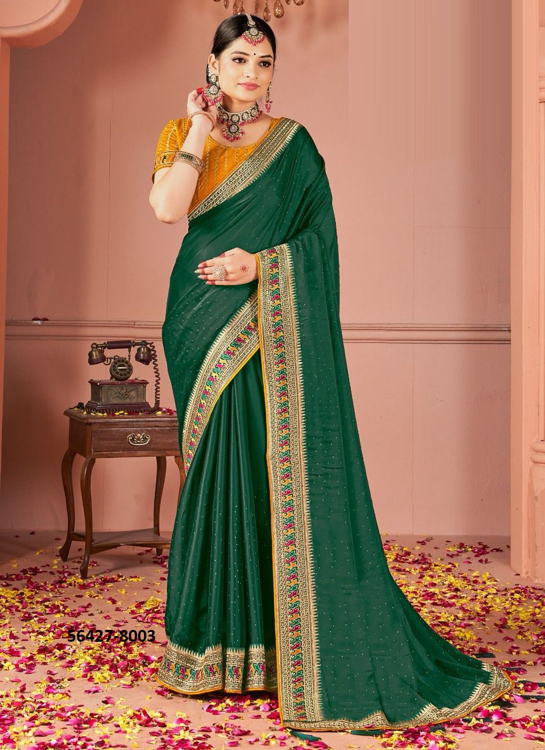 SAKHI - CATALOG # 56427 (SET OF 9 SAREES)