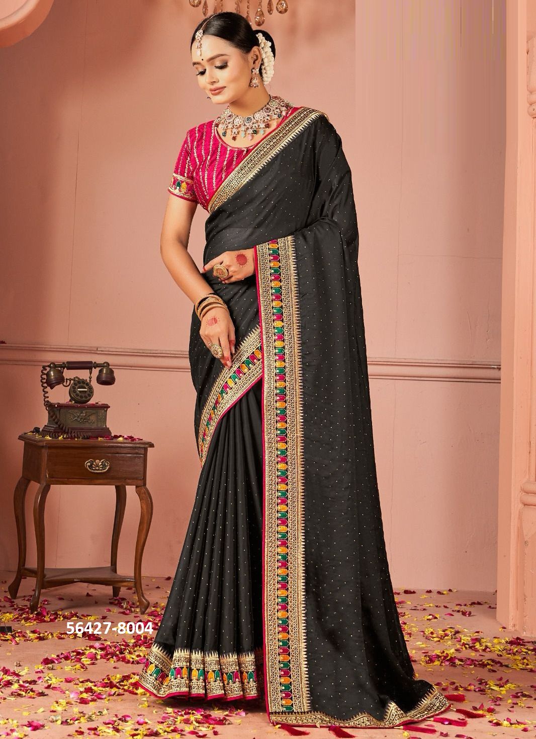 SAKHI - CATALOG # 56427 (SET OF 9 SAREES)