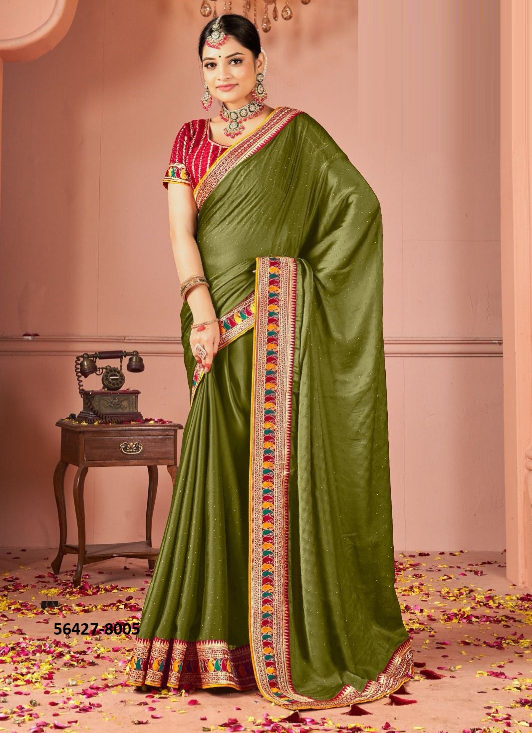 SAKHI - CATALOG # 56427 (SET OF 9 SAREES)