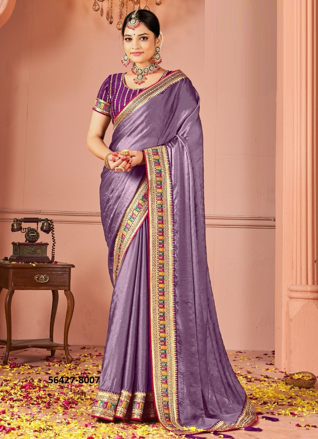 SAKHI - CATALOG # 56427 (SET OF 9 SAREES)