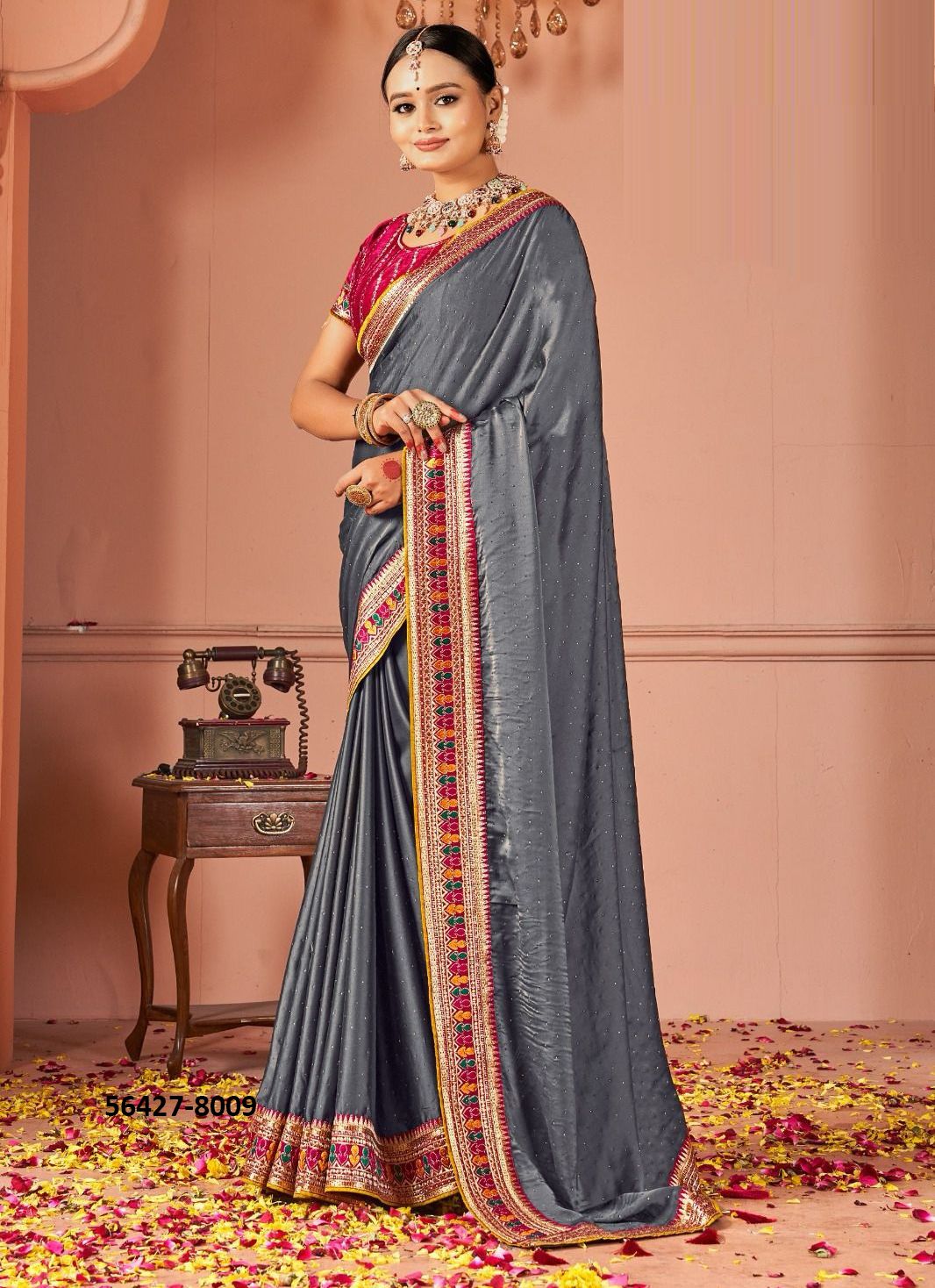SAKHI - CATALOG # 56427 (SET OF 9 SAREES)