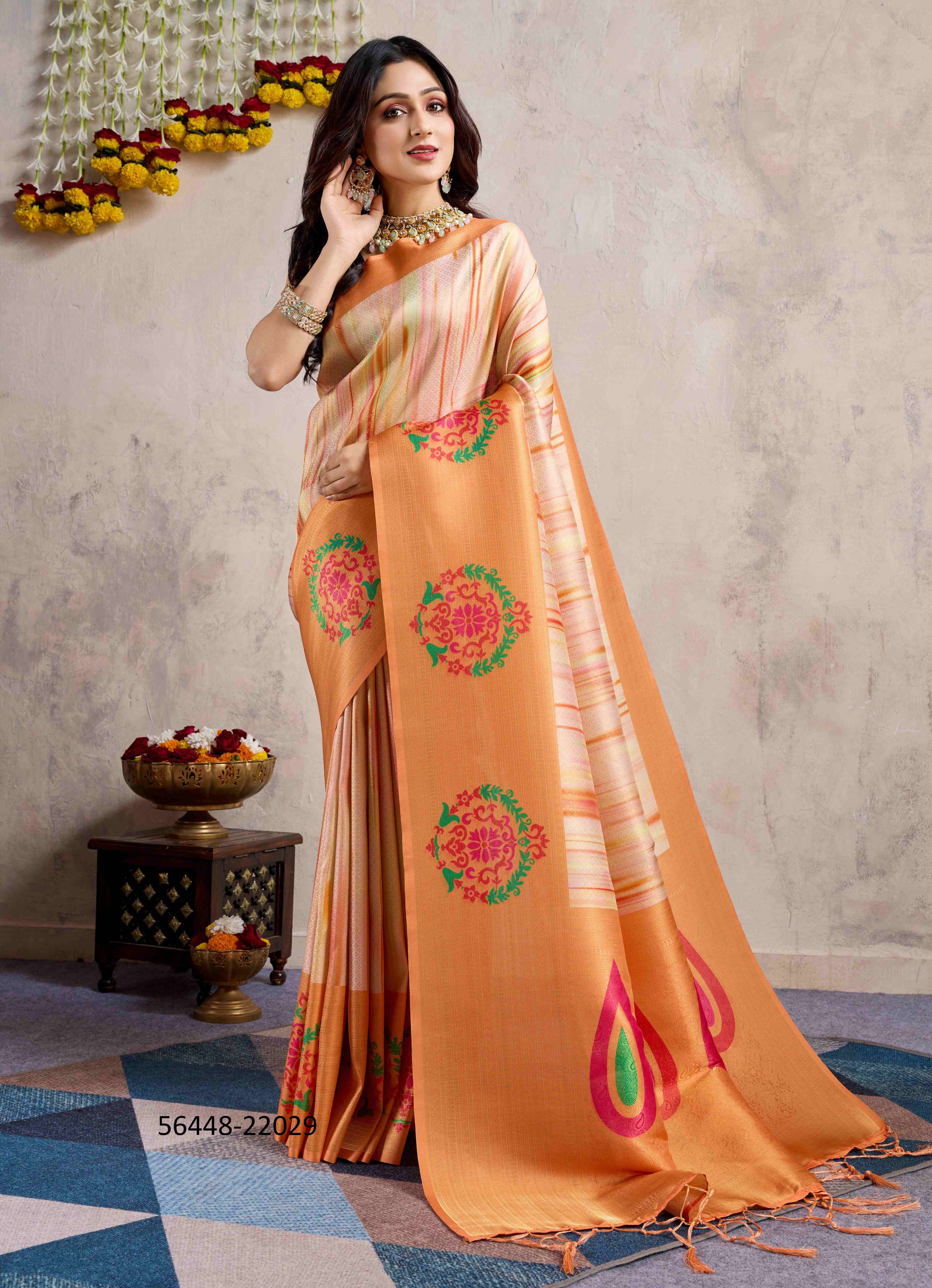 DIONNE 6 - CATALOG # 56448 (SET OF 4 SAREES)