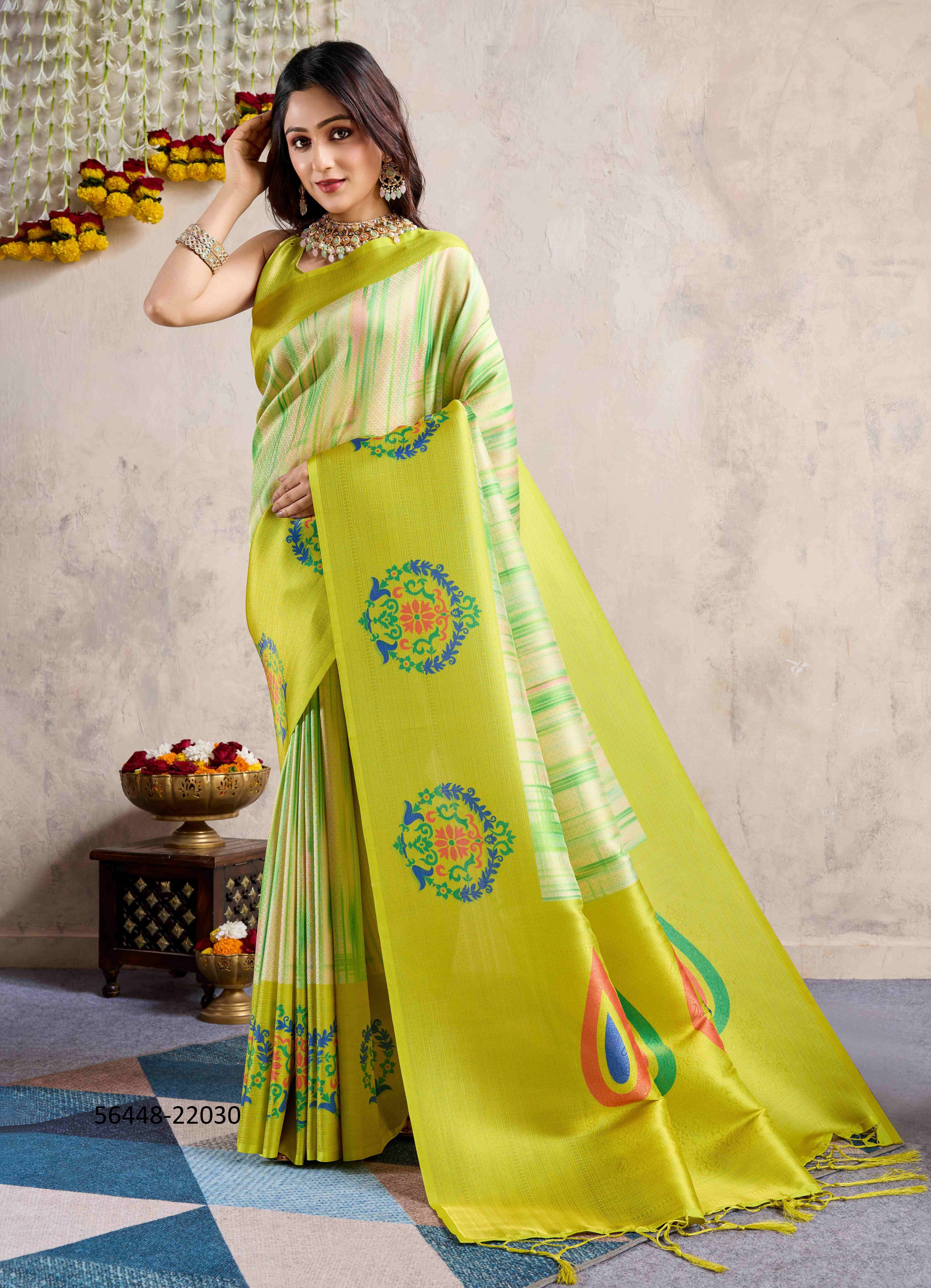 DIONNE 6 - CATALOG # 56448 (SET OF 4 SAREES)