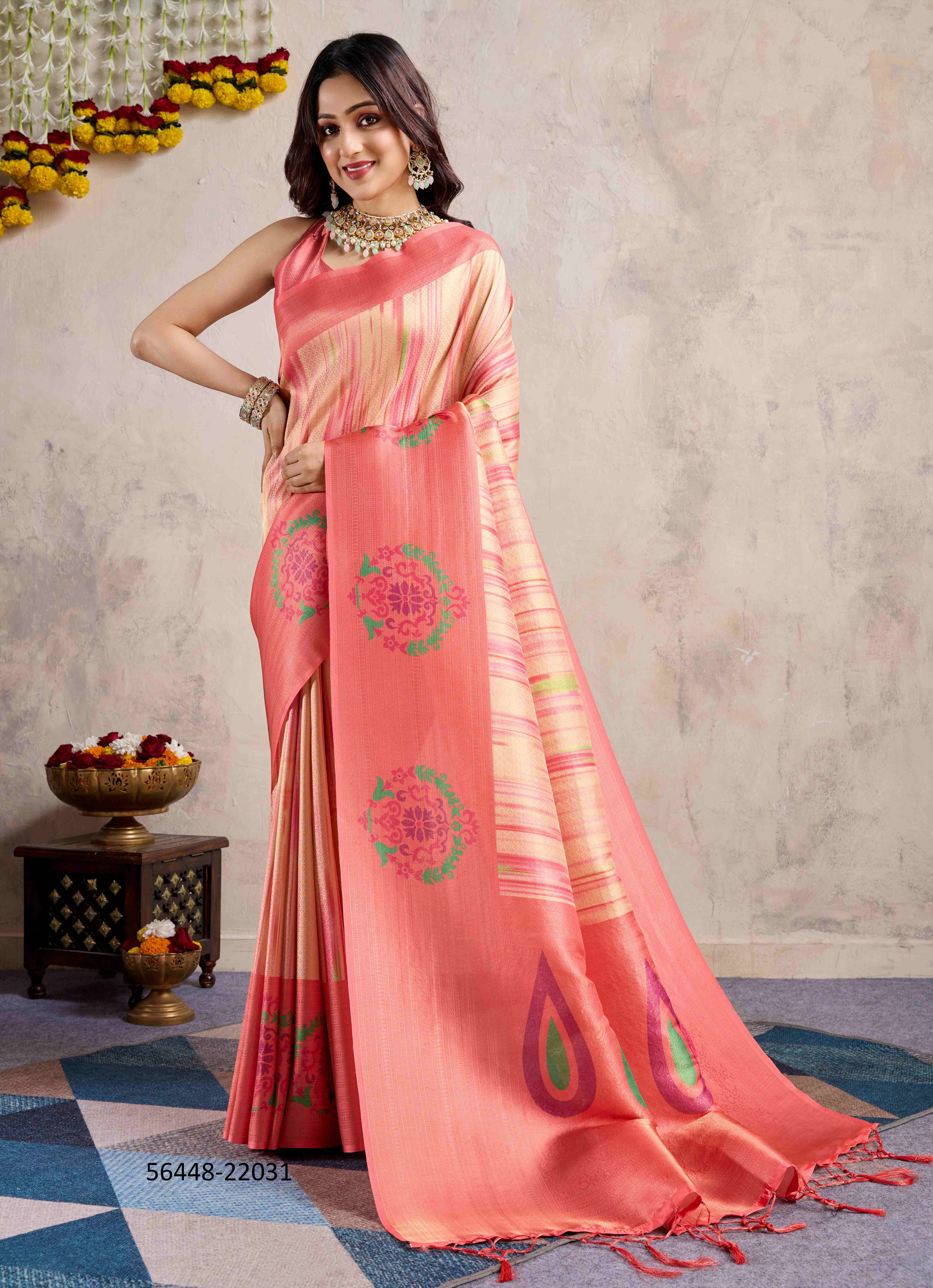 DIONNE 6 - CATALOG # 56448 (SET OF 4 SAREES)