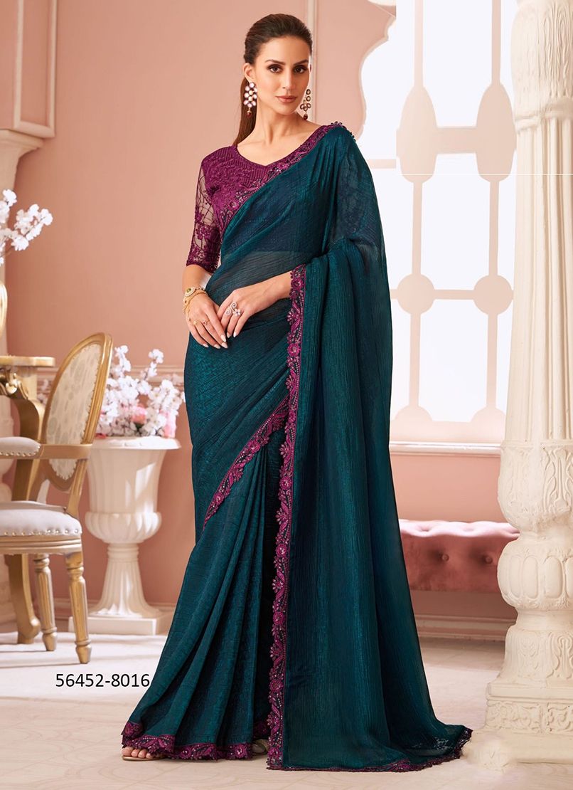 SALSA STYLE 4 - CATALOG # 56452 (SET OF 16 SAREES) SALSA STYLE 4 - CATALOG # 56452 (SET OF 16 SAREES)