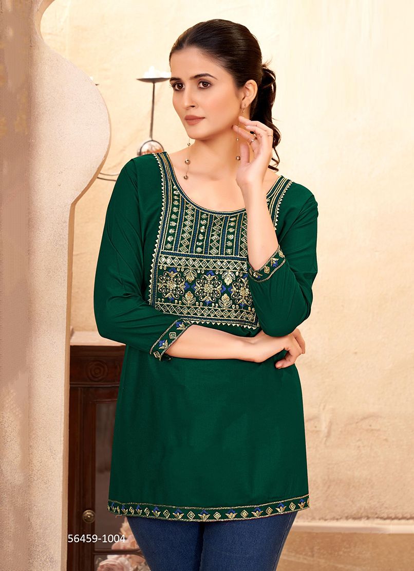 DARSHINI - CATALOG # 56459 (SET OF 6 READYMADE KURTIS) DARSHINI - CATALOG # 56459 (SET OF 6 READYMADE KURTIS)