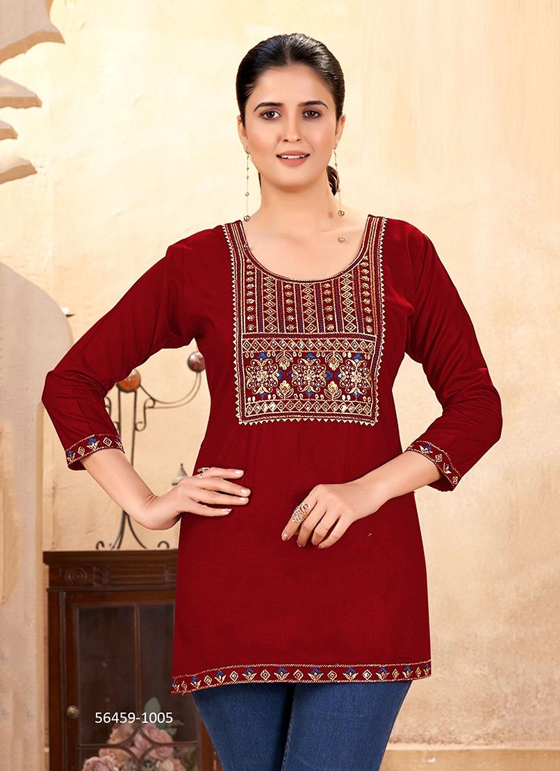 DARSHINI - CATALOG # 56459 (SET OF 6 READYMADE KURTIS) DARSHINI - CATALOG # 56459 (SET OF 6 READYMADE KURTIS)