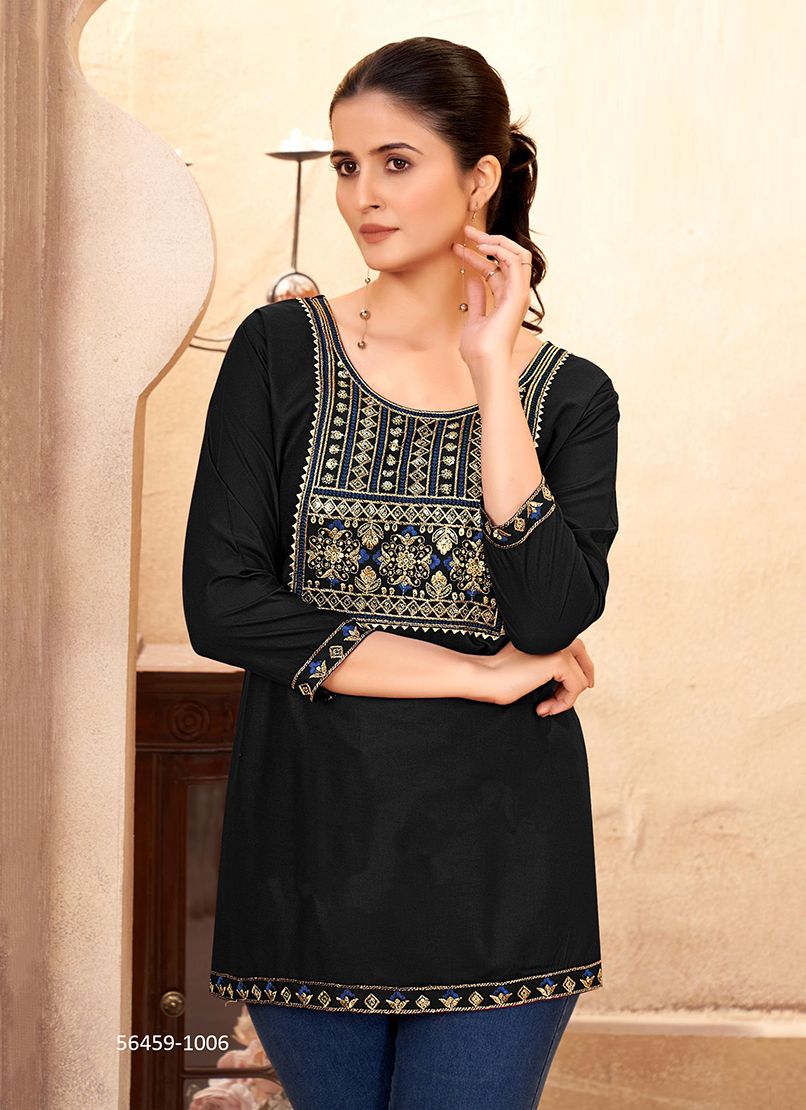 DARSHINI - CATALOG # 56459 (SET OF 6 READYMADE KURTIS) DARSHINI - CATALOG # 56459 (SET OF 6 READYMADE KURTIS)