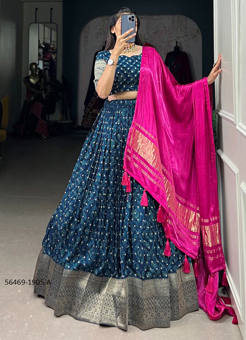 SERIES 1905 - CATALOG # 56469 (SET OF 6 LEHENGAS (SEMI-STITCHED)) SERIES 1905 - CATALOG # 56469 (SET OF 6 LEHENGAS (SEMI-STITCHED))