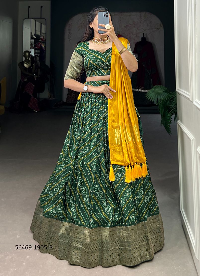 SERIES 1905 - CATALOG # 56469 (SET OF 6 LEHENGAS (SEMI-STITCHED)) SERIES 1905 - CATALOG # 56469 (SET OF 6 LEHENGAS (SEMI-STITCHED))