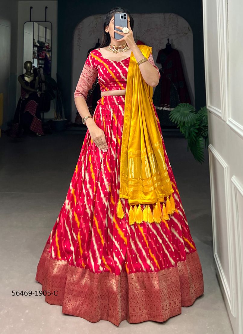 SERIES 1905 - CATALOG # 56469 (SET OF 6 LEHENGAS (SEMI-STITCHED)) SERIES 1905 - CATALOG # 56469 (SET OF 6 LEHENGAS (SEMI-STITCHED))