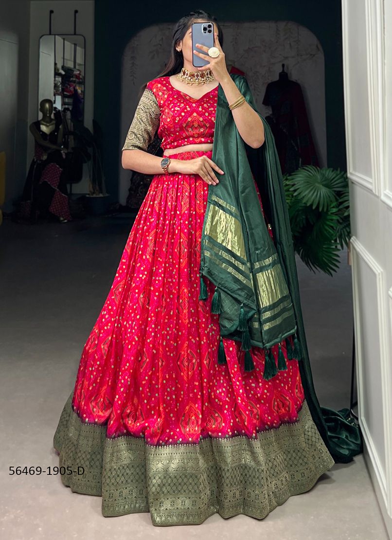 SERIES 1905 - CATALOG # 56469 (SET OF 6 LEHENGAS (SEMI-STITCHED)) SERIES 1905 - CATALOG # 56469 (SET OF 6 LEHENGAS (SEMI-STITCHED))