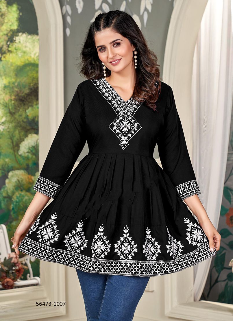NATASHA - CATALOG # 56473 (SET OF 8 READYMADE KURTIS)