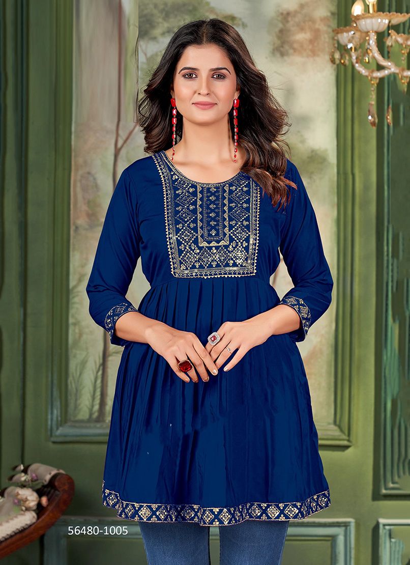 AASHINI - CATALOG # 56480 (SET OF 8 READYMADE KURTIS) AASHINI - CATALOG # 56480 (SET OF 8 READYMADE KURTIS)