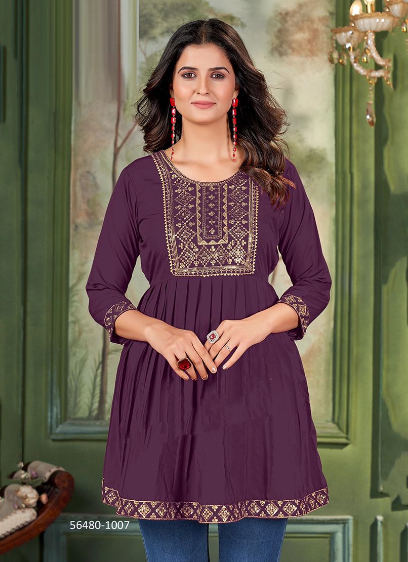 AASHINI - CATALOG # 56480 (SET OF 8 READYMADE KURTIS) AASHINI - CATALOG # 56480 (SET OF 8 READYMADE KURTIS)