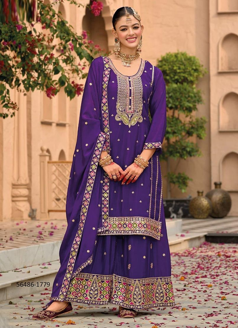 NIMRAT - CATALOG # 56486 (SET OF 3 READYMADE SUITS)
