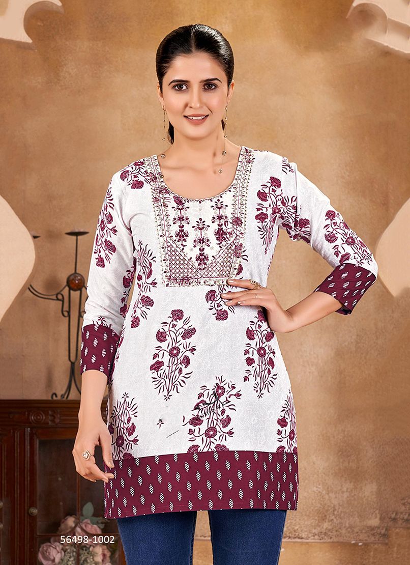 KALPANA - CATALOG # 56498 (SET OF 6 READYMADE KURTIS) KALPANA - CATALOG # 56498 (SET OF 6 READYMADE KURTIS)
