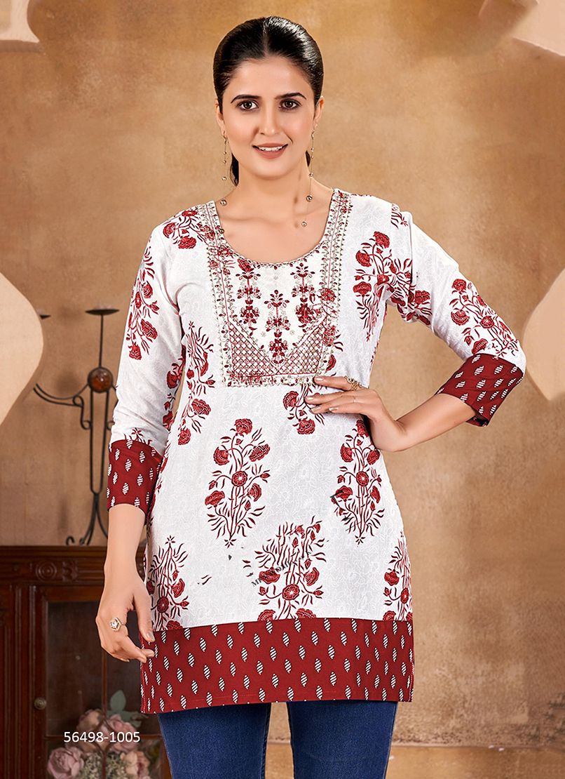 KALPANA - CATALOG # 56498 (SET OF 6 READYMADE KURTIS) KALPANA - CATALOG # 56498 (SET OF 6 READYMADE KURTIS)