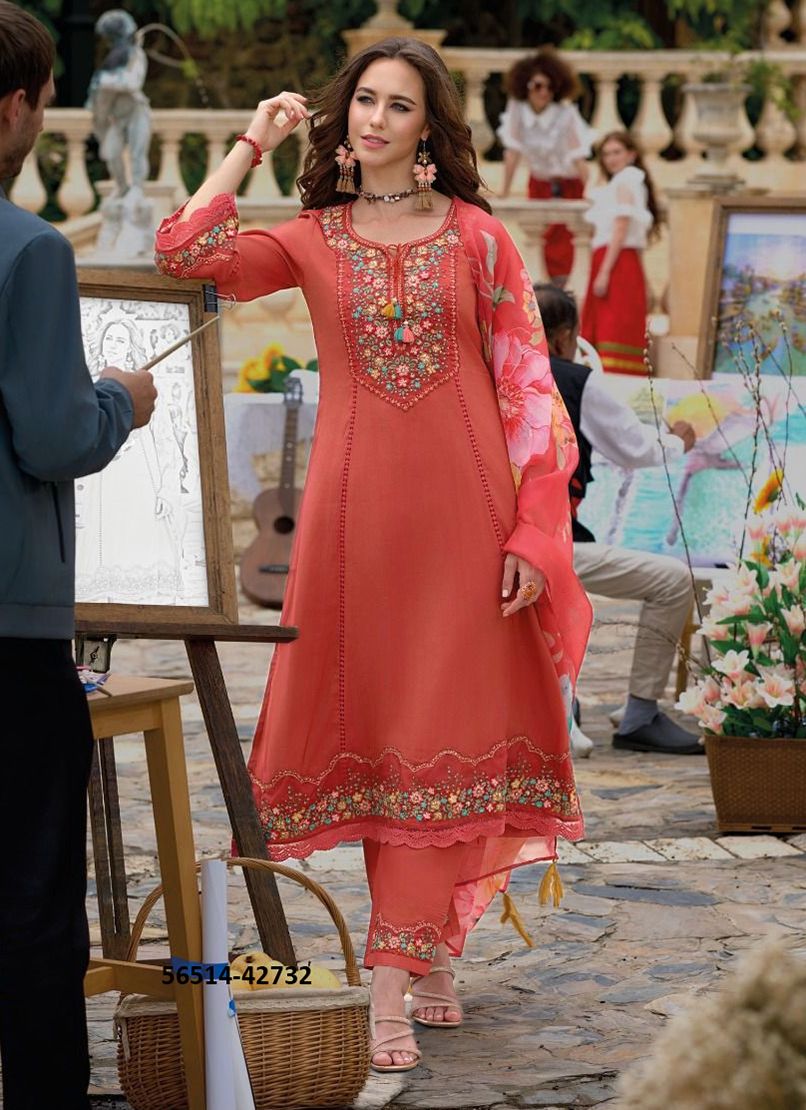 BEGUM 6 - CATALOG # 56514 (SET OF 8 READYMADE SUITS)
