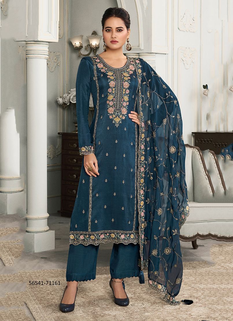 MULTY - CATALOG # 56541 (SET OF 4 SEMI-STITCHED SUITS) MULTY - CATALOG # 56541 (SET OF 4 SEMI-STITCHED SUITS)