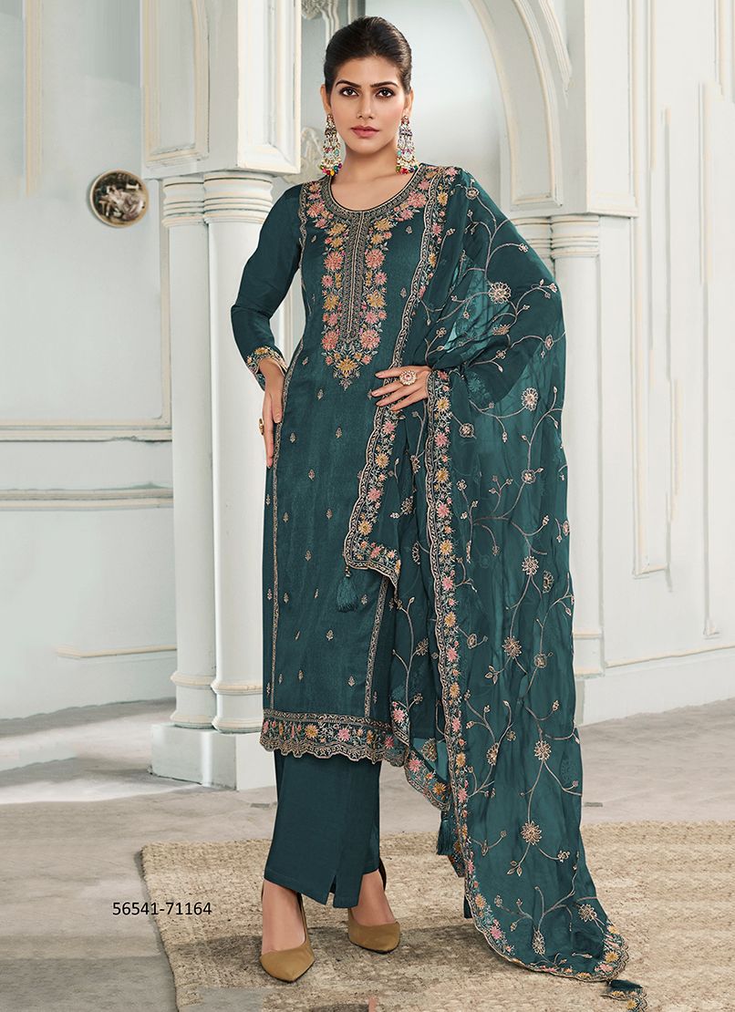 MULTY - CATALOG # 56541 (SET OF 4 SEMI-STITCHED SUITS) MULTY - CATALOG # 56541 (SET OF 4 SEMI-STITCHED SUITS)