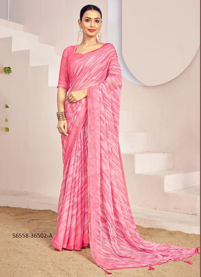 VANILLA 12 - CATALOG # 56558 (SET OF 12 SAREES)