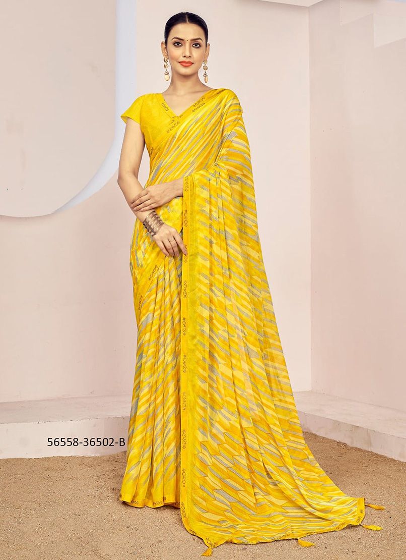 VANILLA 12 - CATALOG # 56558 (SET OF 12 SAREES)