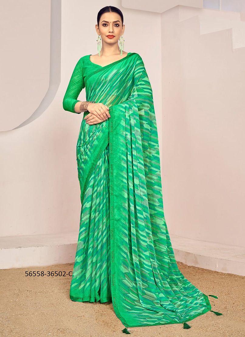 VANILLA 12 - CATALOG # 56558 (SET OF 12 SAREES)