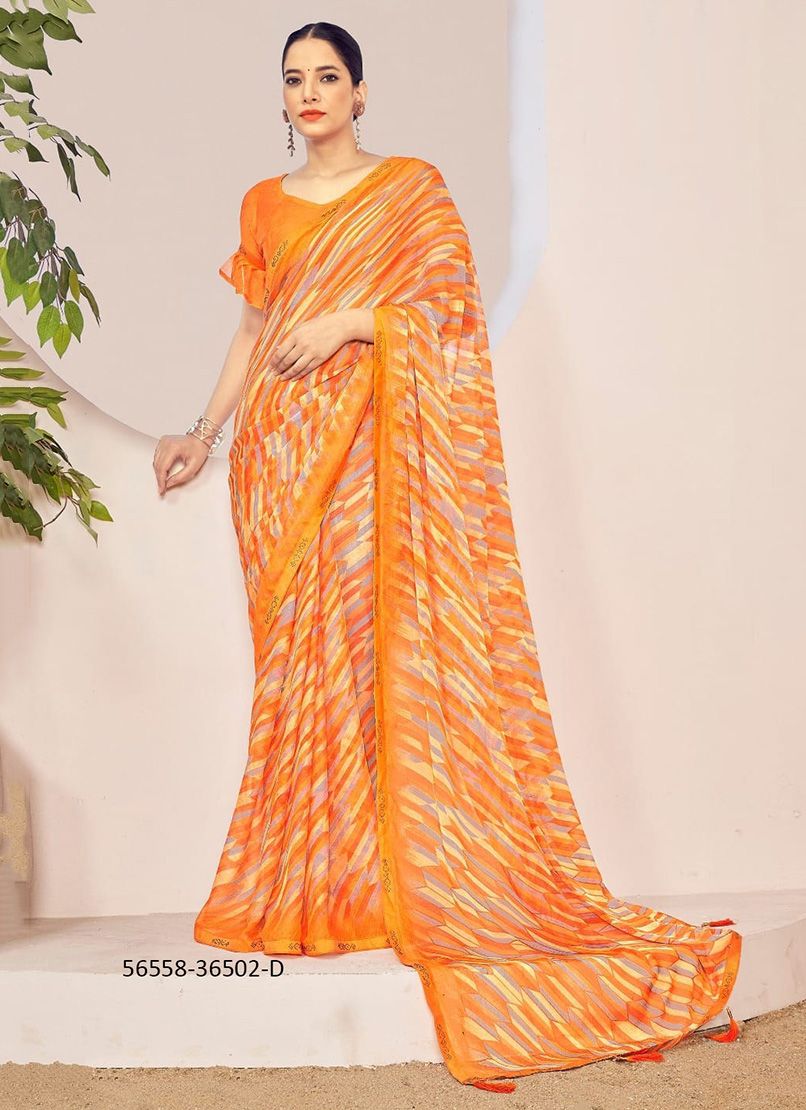 VANILLA 12 - CATALOG # 56558 (SET OF 12 SAREES)